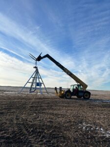 Irrigation Pivot Setup by Neudorf Irrigation in La Crete Northern Alberta