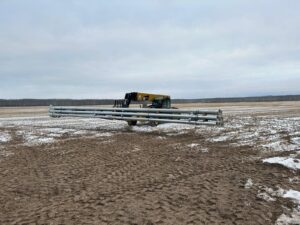 Irrigation Pivot Setup by Neudorf Irrigation in La Crete Northern Alberta
