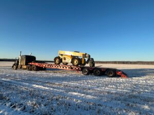 Irrigation Pivot Setup by Neudorf Irrigation in La Crete Northern Alberta