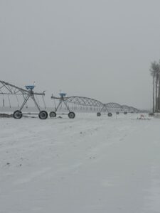 Irrigation Pivot Setup by Neudorf Irrigation in La Crete Northern Alberta