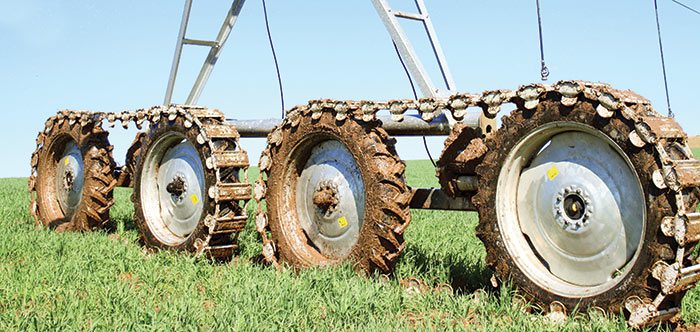 Flotation and Traction keep your center pivot afloat with valley irrigation neudorf irrigation northern alberta