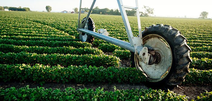 valley irrigation standard drive unit sold by neudorf irrigation in northern alberta